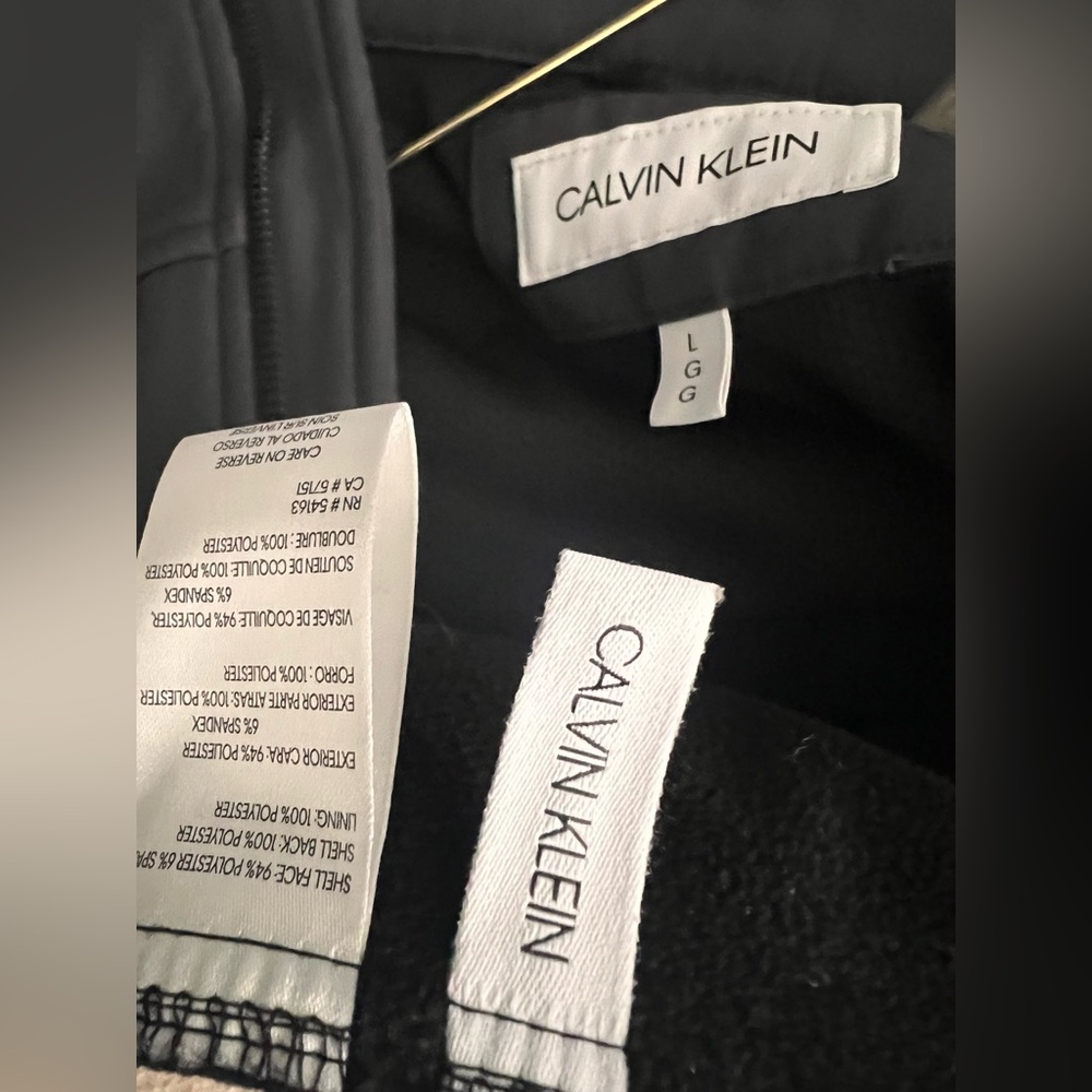 Calvin Klein Men's Gray / Black Softshell Jacket Coat - Picture 13 of 15